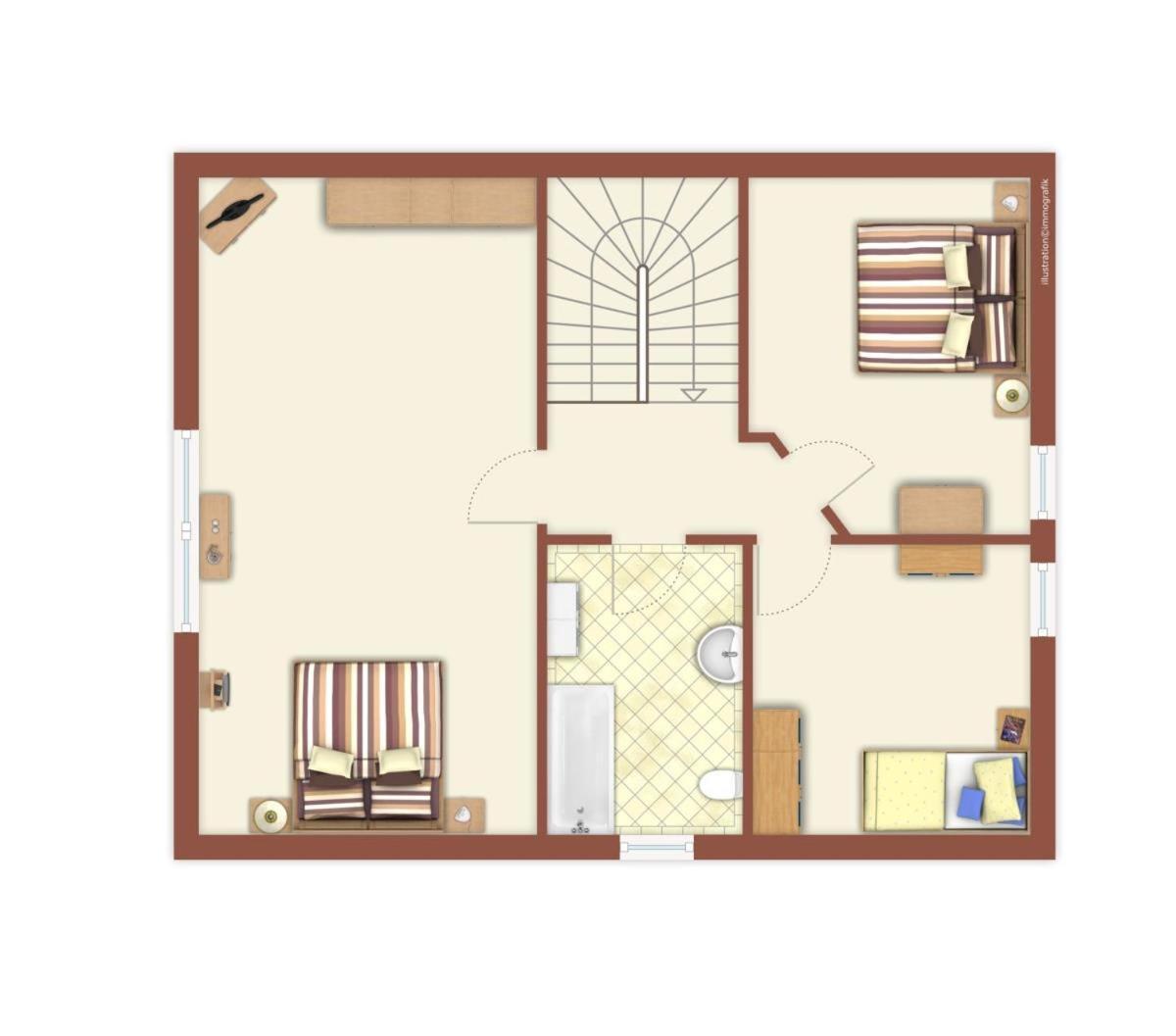 Вилла Ferienhaus Deich Росток Экстерьер фото